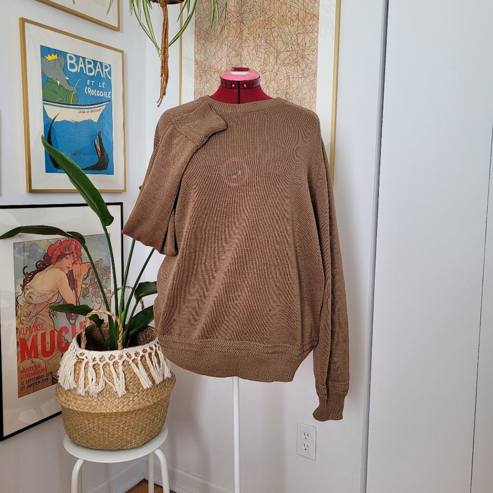 UNIQLO Women’s Tan Oversized Sweater Size XL